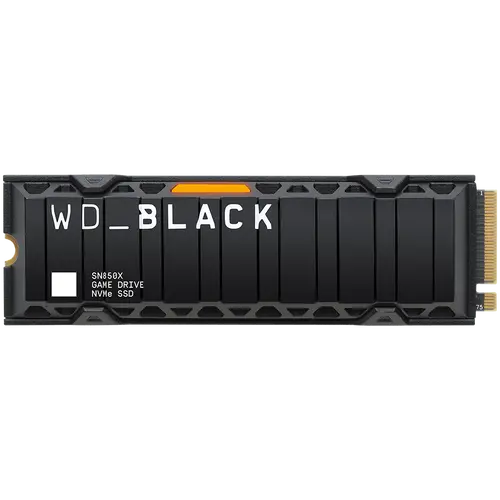 WD Black 2TB SN850X NVMe SSD Supremely Fast PCIe Gen4 x4 M.2 with heatsink internal single-packed