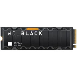 WD Black 2TB SN850X NVMe SSD Supremely Fast PCIe Gen4 x4 M.2 with heatsink internal single-packed