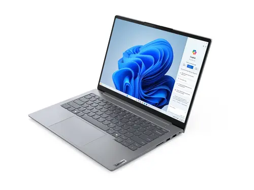 Лаптоп, Lenovo ThinkBook 14 G7 AMD Ryzen 5 7535HS (up to 4.55GHz, 16MB), 16GB DDR5-4800, 512GB SSD, 14" WUXGA (1920x1200) IPS AG, AMD Radeon 660M Graphics, 1080p&IR Cam, Backlit KB, 3 cell, WLAN, BT, FPR, Win11Pro, 3Y CCI - image 2