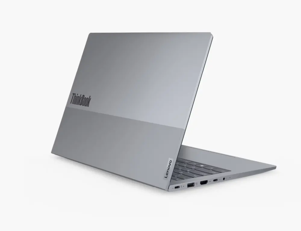 Лаптоп, Lenovo ThinkBook 14 G7 AMD Ryzen 5 7535HS (up to 4.55GHz, 16MB), 16GB DDR5-4800, 512GB SSD, 14" WUXGA (1920x1200) IPS AG, AMD Radeon 660M Graphics, 1080p&IR Cam, Backlit KB, 3 cell, WLAN, BT, FPR, Win11Pro, 3Y CCI - image 4