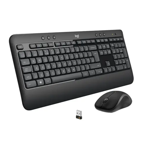КОМПЛЕКТ МИШКА + КЛАВИАТУРА LOGITECH MK540 US - Wireless / Безжична - БЕЗ БДС КИРИЛИЗАЦИЯ (WITHOUT BDS CYRILLIC) - Black - PN 920-008685 - image 1
