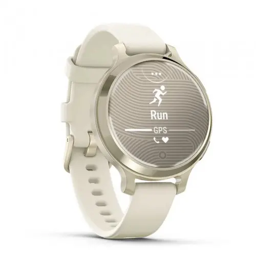 Garmin Lily® 2 Active - Lunar Gold с Bone силиконова каишка 010-02891-00 - image 2