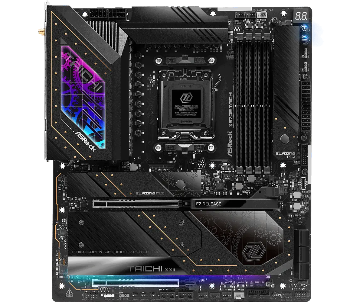 Дънна платка ASROCK X870E TAICHI, Socket AM5