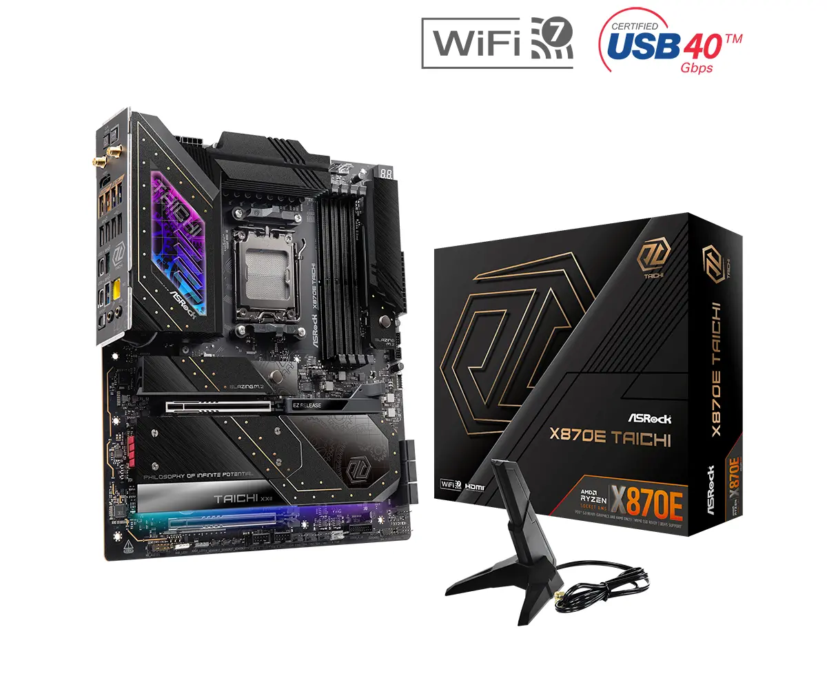 Дънна платка ASROCK X870E TAICHI, Socket AM5 - image 5