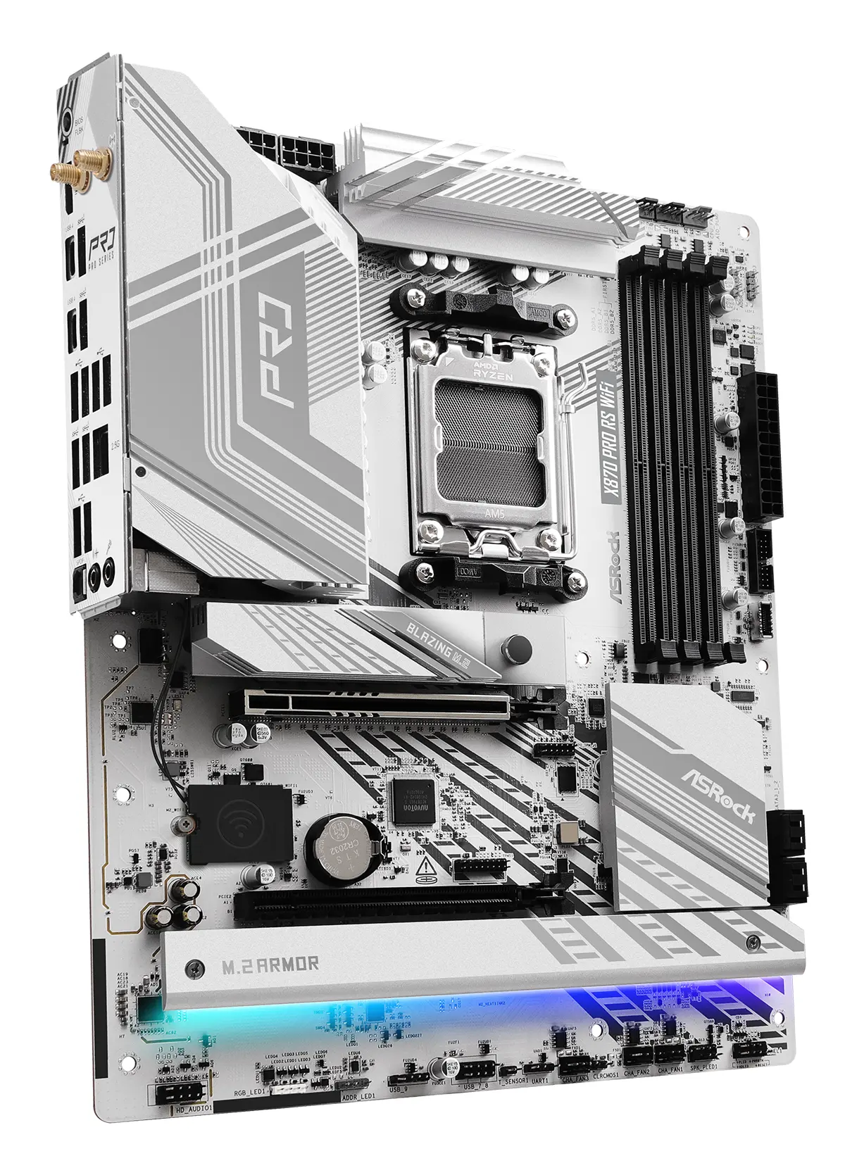 Дънна платка ASROCK X870 PRO RS WIFI, Socket AM5 - image 2