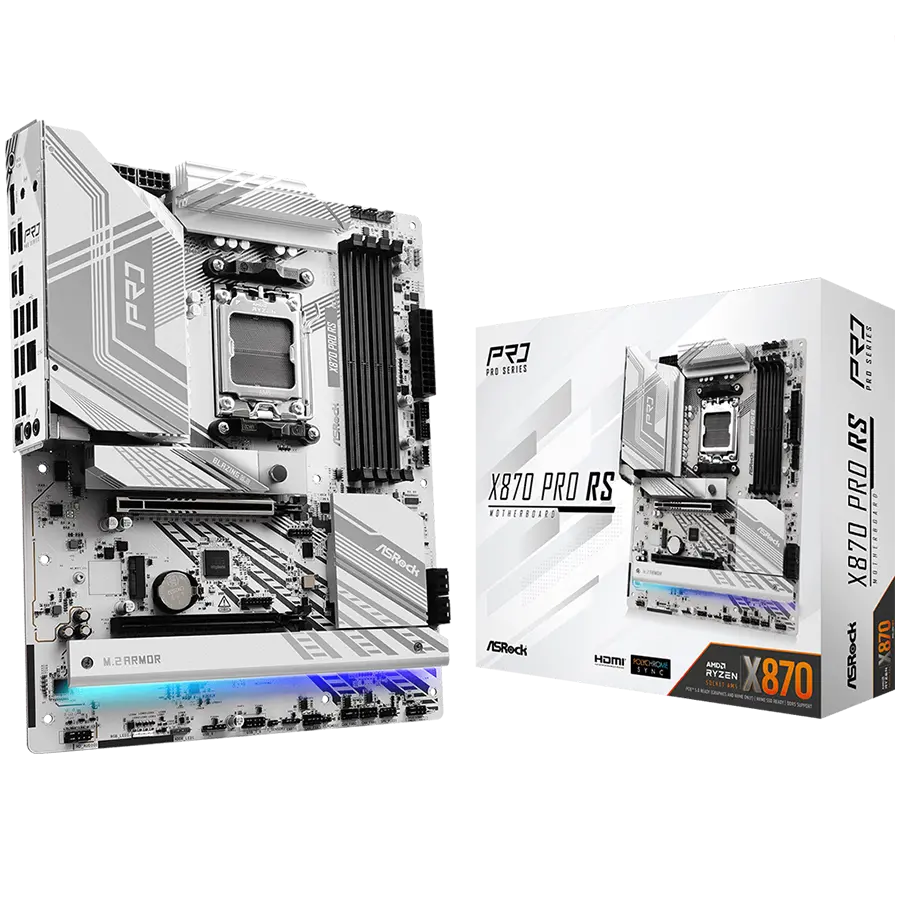 Дънна платка ASROCK X870 PRO RS, Socket AM5