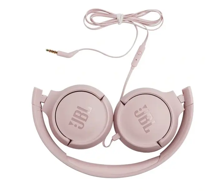 Слушалки, JBL T500 PINK HEADPHONES - image 2