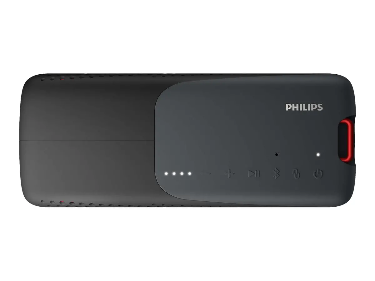 PHILIPS Bluetooth безжична портативна колонка с микрофон акумулаторна батерия RMS 10W IP67 до 12 часа време за възпроизвеждане - image 4
