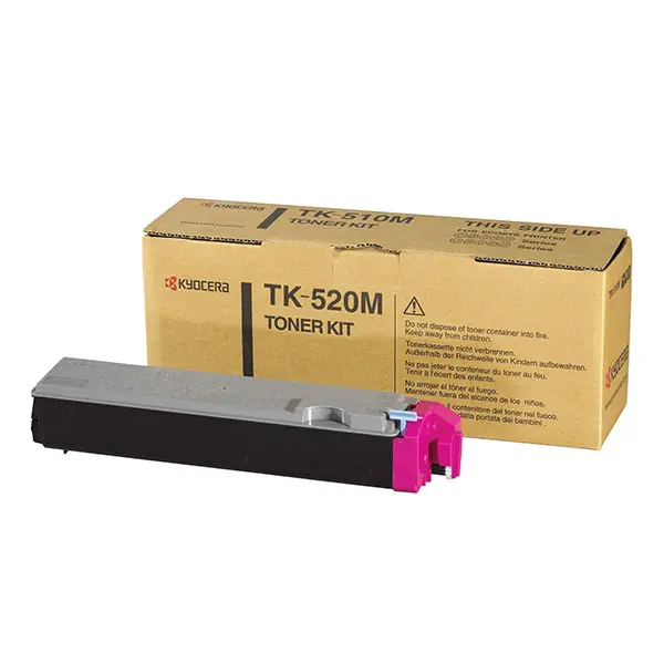 Тонер касета Kyocera TK-520M, маджента