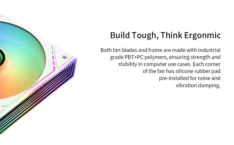 Thermalright ventilator Fan 120mm - TL-M12W-S - Infinity Mirror aRGB Lighting, Alb - image 11