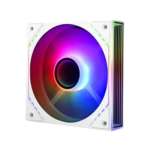 Thermalright ανεμιστήρας Fan 120mm - TL-M12W-S - Infinity Mirror aRGB Lighting, Λευκό - 1
