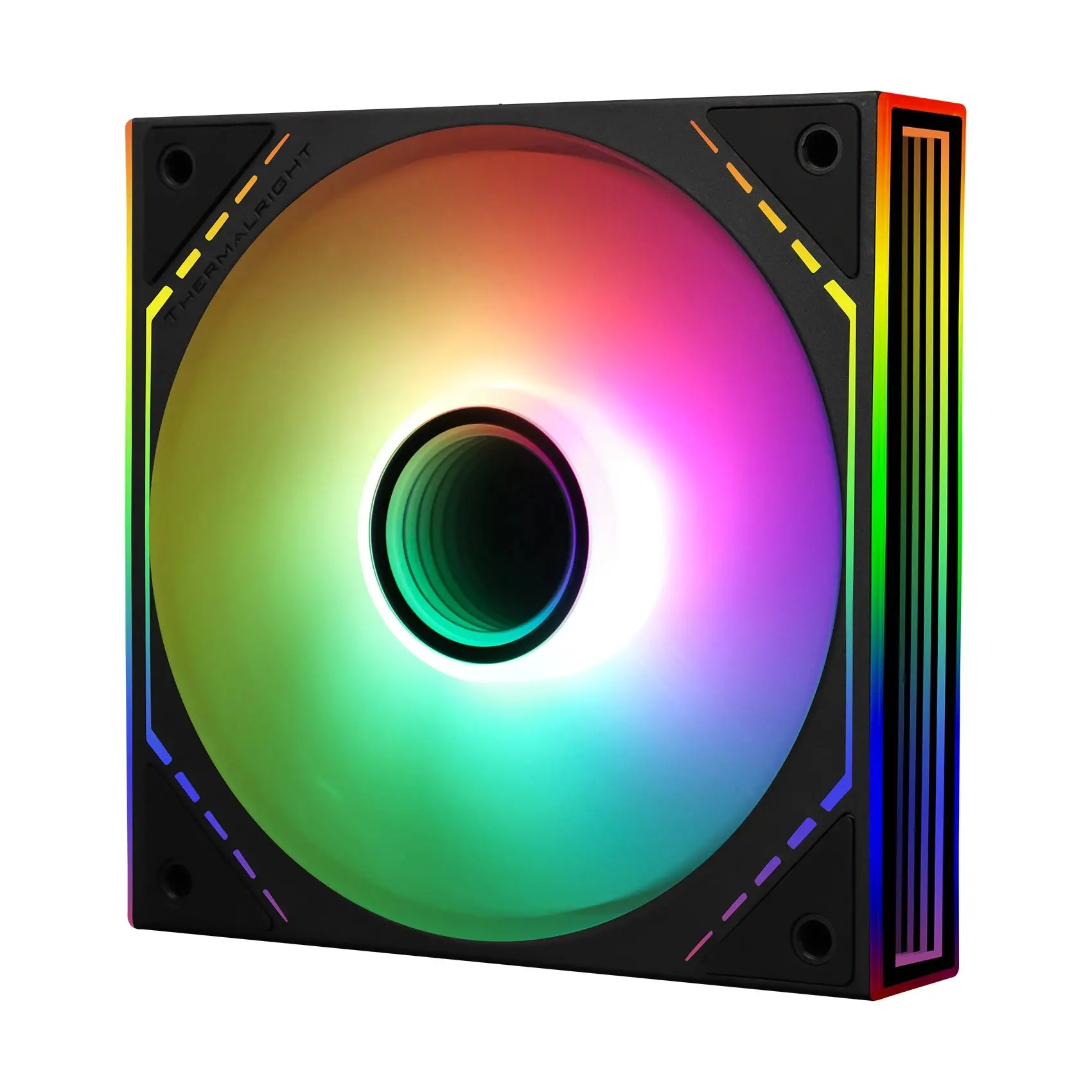 Thermalright ανεμιστήρας Fan 120mm - TL-M12-S - Infinity Mirror aRGB Lighting, μαύρος