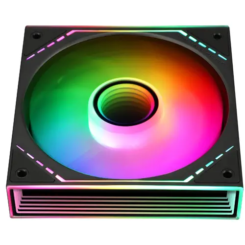 Thermalright ventilator Fan 120mm - TL-M12-S - Infinity Mirror aRGB Lighting, negru - 2