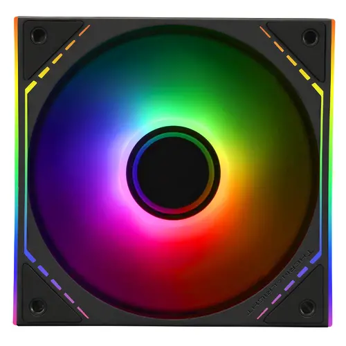 Thermalright ventilator Fan 120mm - TL-M12-S - Infinity Mirror aRGB Lighting, negru - 3