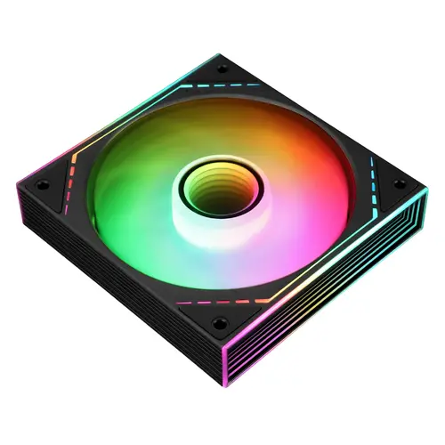Thermalright вентилатор Fan 120mm - TL-M12-S - Infinity Mirror aRGB Lighting, Black - image 4
