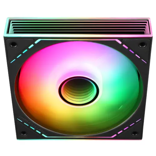 Thermalright ventilator Fan 120mm - TL-M12-S - Infinity Mirror aRGB Lighting, negru - 6