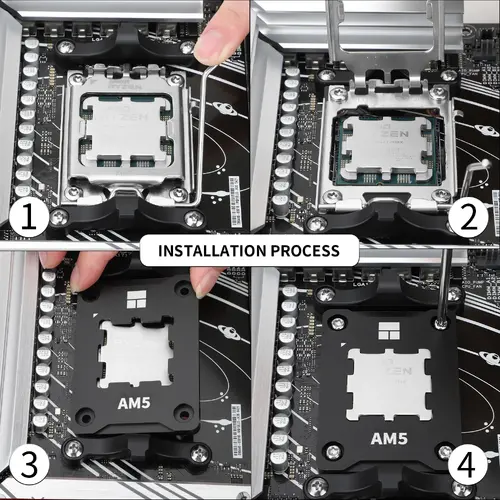 Thermalright Κιτ στήριξης - Bending Correct Frame - ASF AM5 BLACK V2 - 12