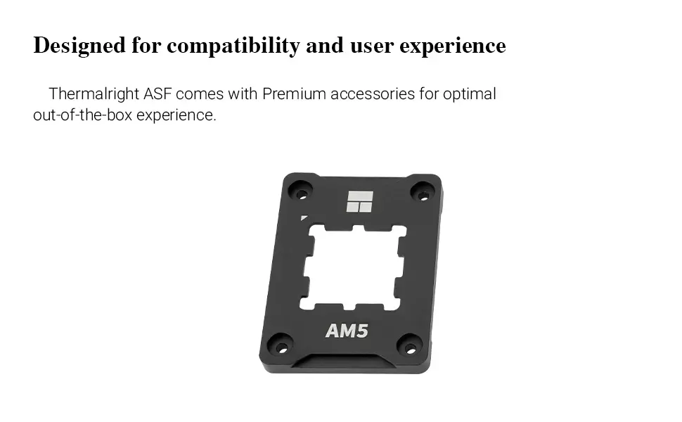 Thermalright Mounting KIT - Bending Correct Frame - ASF AM5 BLACK V2 - image 4