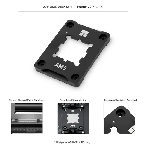Thermalright Kit de montare - Bending Correct Frame - ASF AM5 BLACK V2 - 7