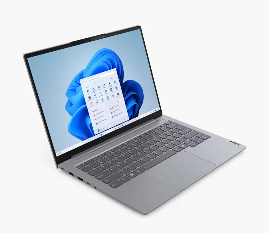 Лаптоп, Lenovo ThinkBook 14 G7 Intel Core Ultra 7 155H (up to 4.8GHz, 24MB), 16GB DDR5-5600, 512GB SSD, 14" WUXGA (1920x1200) IPS AG, Intel Arc Graphics, FHD 1080p&IR Cam, Backlit KB, 3 cell, WLAN, BT, FPR, DOS, 3Y CCI - image 1