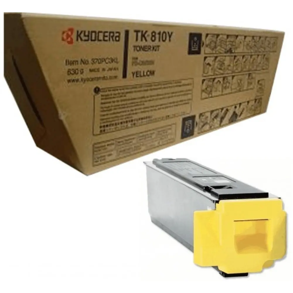 Cartuș toner Kyocera TK-810Y, galben