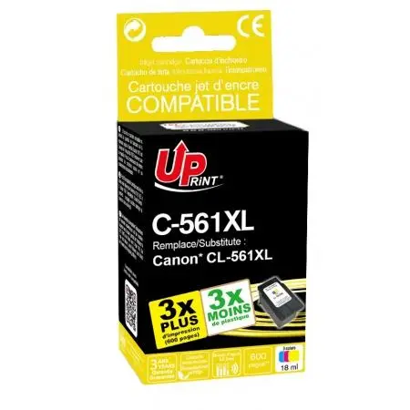 Cartuș de cerneală UPRINT, CANON C-561XL, Color - 1