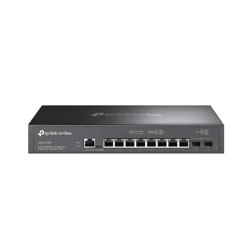 Комутатор TP-Link SG3210X-M2 Multi-Gigabit, Omada 8-портов 2.5 Gbps L2+