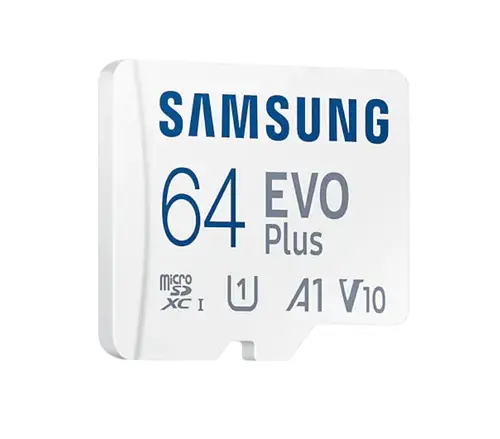 Памет, Samsung 64GB micro SD Card EVO Plus with Adapter, Class10, Transfer Speed up to 160MB/s - image 2