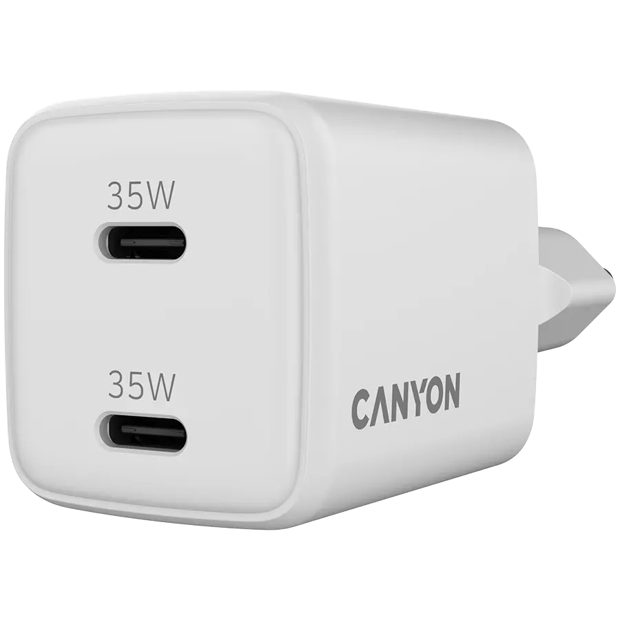 CANYON charger CU35CC GaN 35W 2xPD EU White - image 3