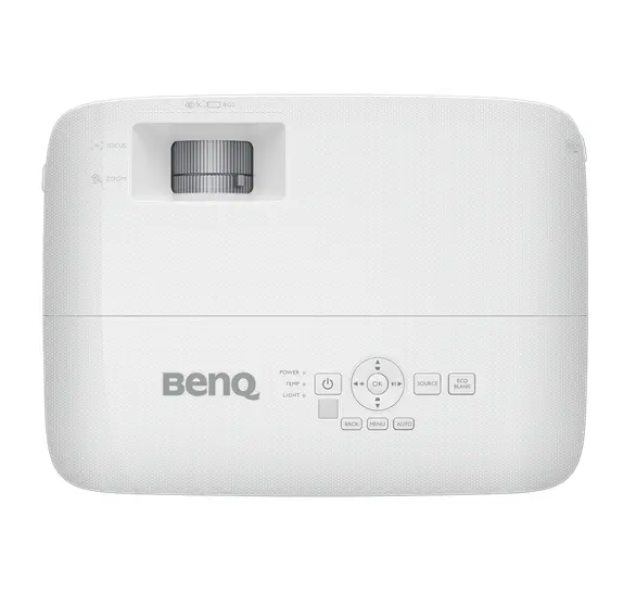 Мултимедиен проектор, BenQ MW560, DLP, WXGA (1280x800), 20,000:1, 4000 ANSI Lumens, 1.1X, Auto Vertical Keystone, Anti-Dust Sensor, HDMI x2, VGA, VGA out, S-video, RCA, USB-A 5V/1.5A, 10W speaker, 3D, up to 15,000 hrs lamp life, Glass Lenses, QCast ready, 2.3kg, White - image 3