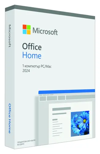 Програмен продукт, Microsoft Office Home 2024 Bulgarian EuroZone 1 License Medialess