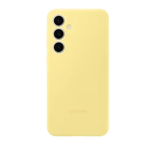 Калъф, Samsung S24 FE Silicone Case Yellow