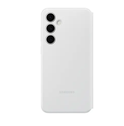 Калъф, Samsung S24 FE Smart View Wallet Case White - image 1