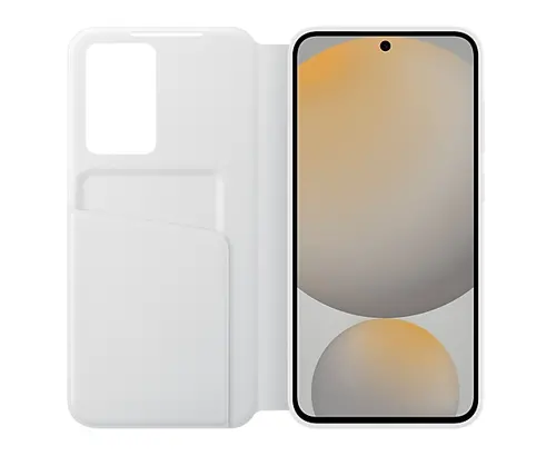 Калъф, Samsung S24 FE Smart View Wallet Case White - image 2