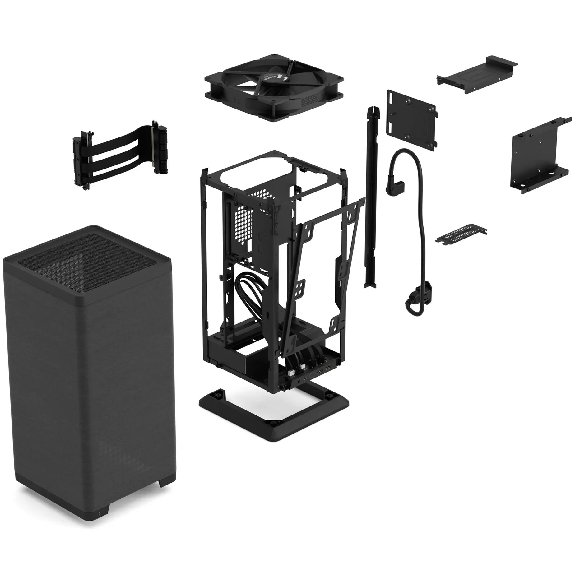 Кутия за компютър, FRACTAL DESIGN FD MOOD BLACK MITX - image 6
