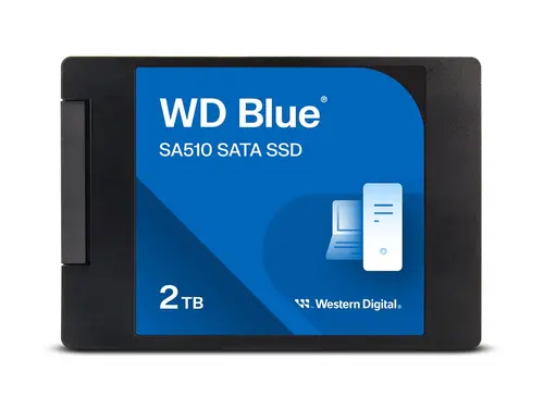 WD Blue SA510 SSD 2TB SATA III 6Gb/s cased 2.5inch 7mm internal single-packed POWERED BY SANDISK
