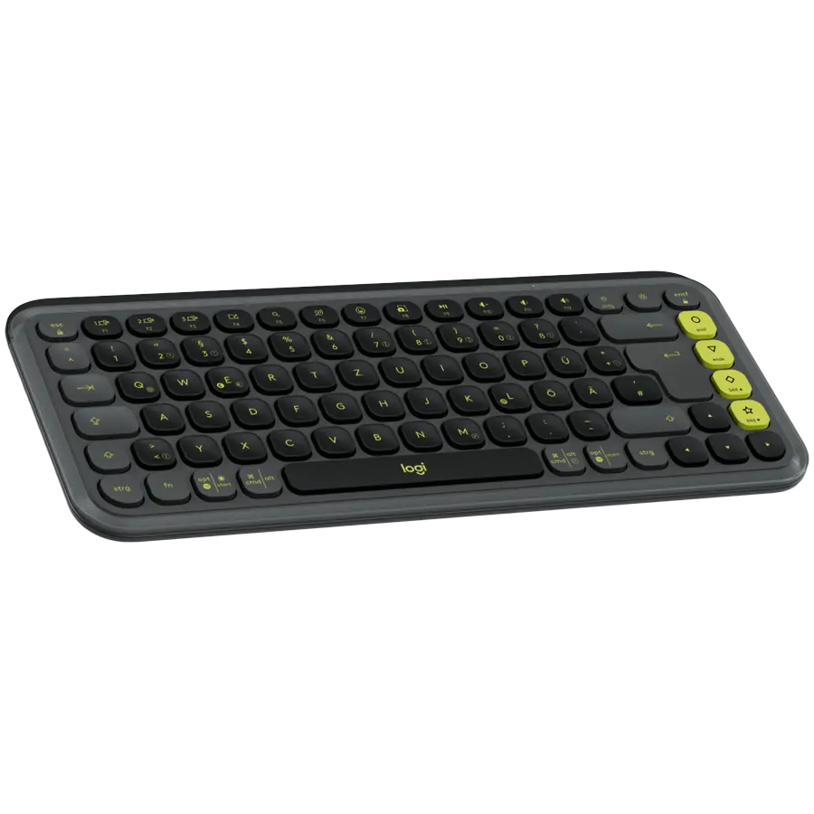 Клавиатура, Logitech Pop Icon Keys - Grahite - US INT'L - BT - N/A - INTNL-973 - image 2
