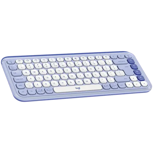 Клавиатура, Logitech Pop Icon Keys - Lilac - US INT'L - BT - N/A - INTNL-973 - image 2