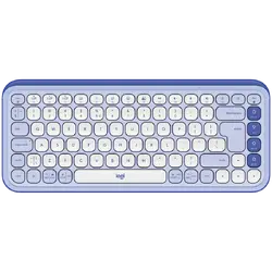 Клавиатура, Logitech Pop Icon Keys - Lilac - US INT'L - BT - N/A - INTNL-973