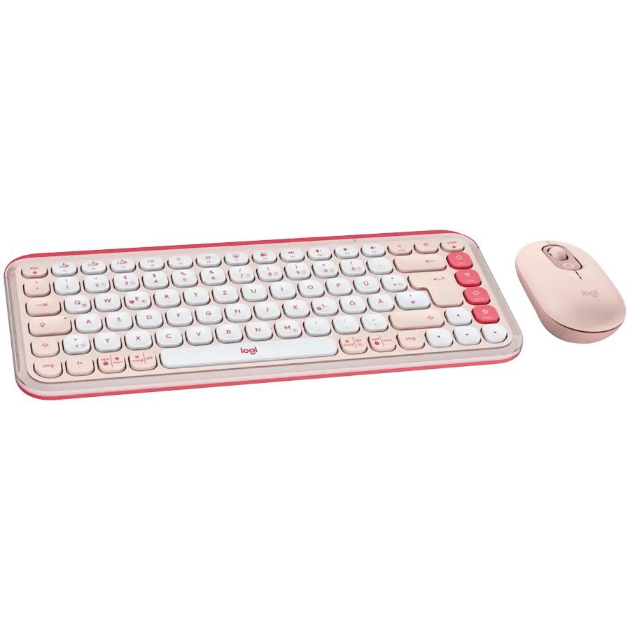 Комплект, Logitech Pop Icon Combo - Rose - US INT'L - BT - N/A - INTNL-973 - image 1