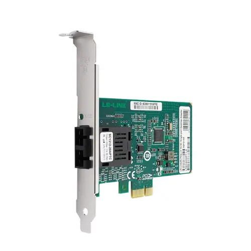 Оптична карта LR-Link LREC6230PF-LX, 1310nm, Intel PCIe 1G Port Fiber NIC - image 1