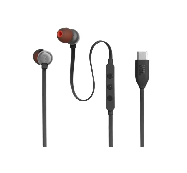 Căști, JBL T310C BLK USB-C In-ear - image 5