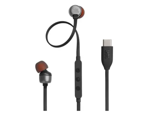 Слушалки, JBL T310C BLK USB-C In-ear headphones