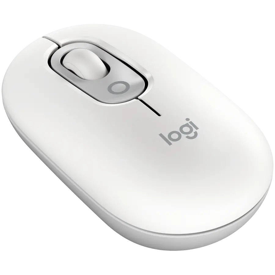 Мишка, Logitech POP Mouse with emoji - OFF-WHITE - BT - N/A - EMEA28i-935 - FY25,TERRA - image 1