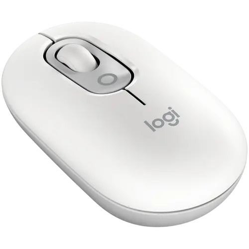 Мишка, Logitech POP Mouse with emoji -  OFF-WHITE - BT - N/A - EMEA28i-935 - FY25,TERRA - image 1