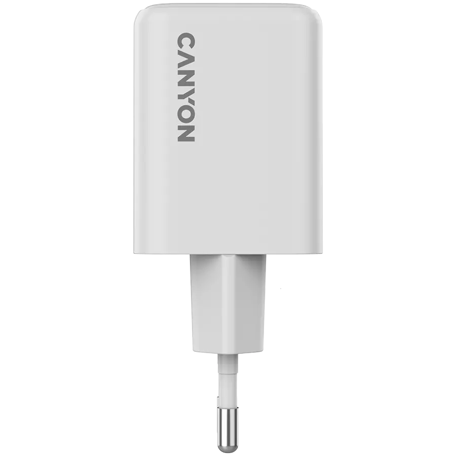 CANYON charger CU45AC GaN 45W 1xPD 1xQC EU White - image 1