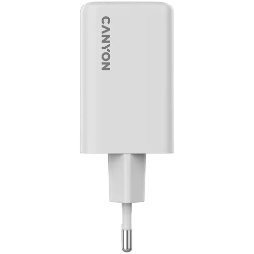 CANYON charger CU65ACC GaN 65W 2xPD 1xQC EU White - image 1