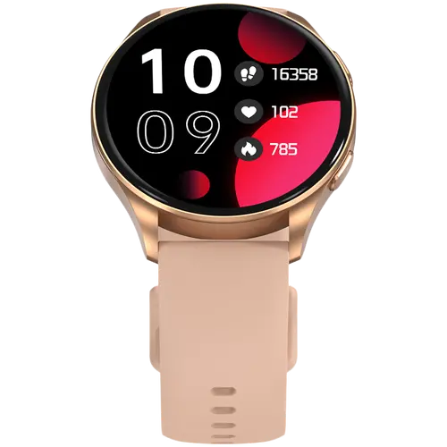 Blackview X20, 1.43-inch OLED 466x466, 380mAh Battery, Oxygen Monitor + Heart Rate Monitoring, Calls and SMS notification, Gold - image 3