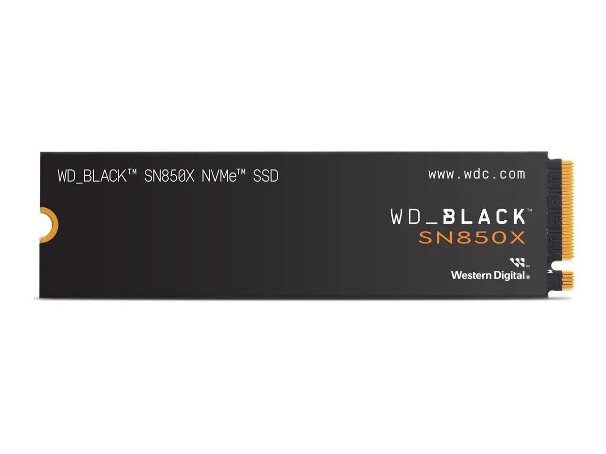 WD Black 2TB SN850X NVMe SSD Supremely Fast PCIe Gen4 x4 M.2 internal single-packed POWERED BY SANDISK