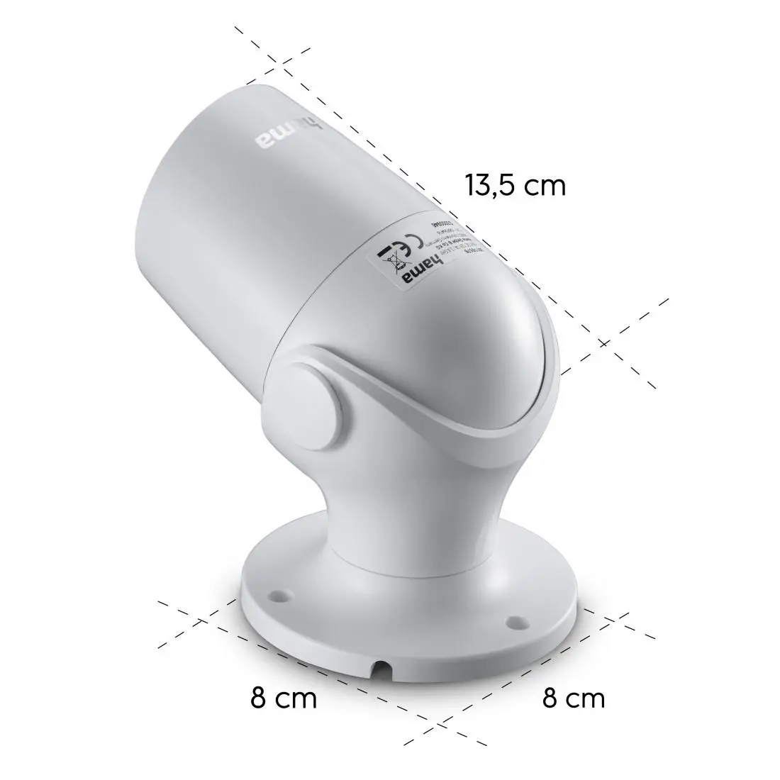 HAMA Wi-Fi камера 1080p, функция за нощно виждане и сензор, 176645 - image 14